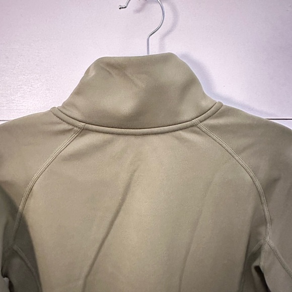 STOIC Woman tech fleece green zippered gorpcore activewear running jacket S - Picture 11 of 16